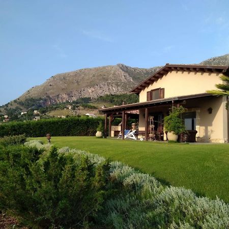 Villa Siciliana Con Piscina E Vista Panoramica Sul Mare Borgetto Exterior photo