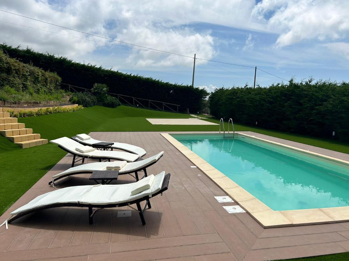 Villa Siciliana Con Piscina E Vista Panoramica Sul Mare Borgetto Exterior photo