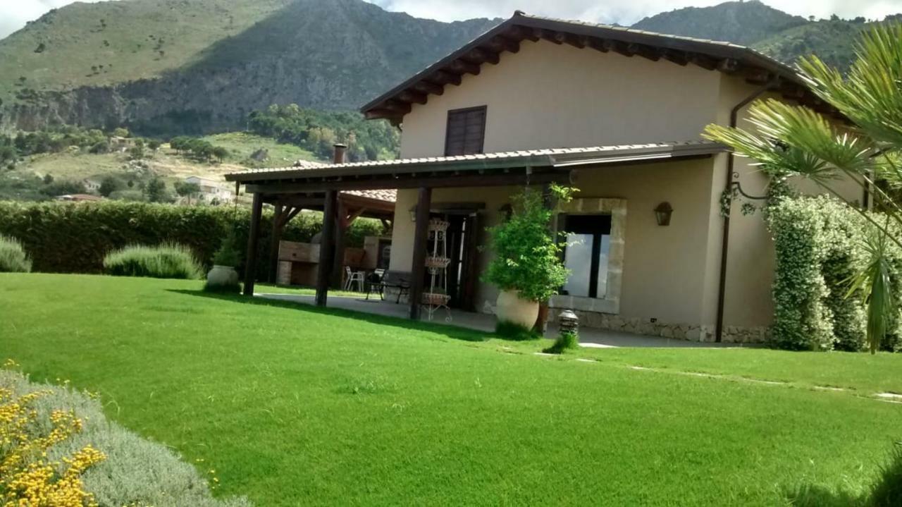 Villa Siciliana Con Piscina E Vista Panoramica Sul Mare Borgetto Exterior photo