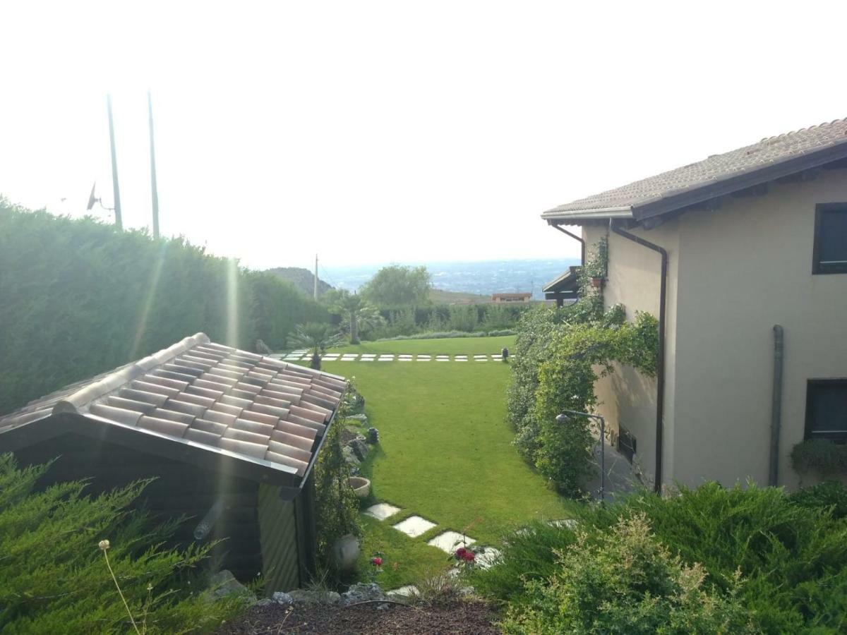 Villa Siciliana Con Piscina E Vista Panoramica Sul Mare Borgetto Exterior photo